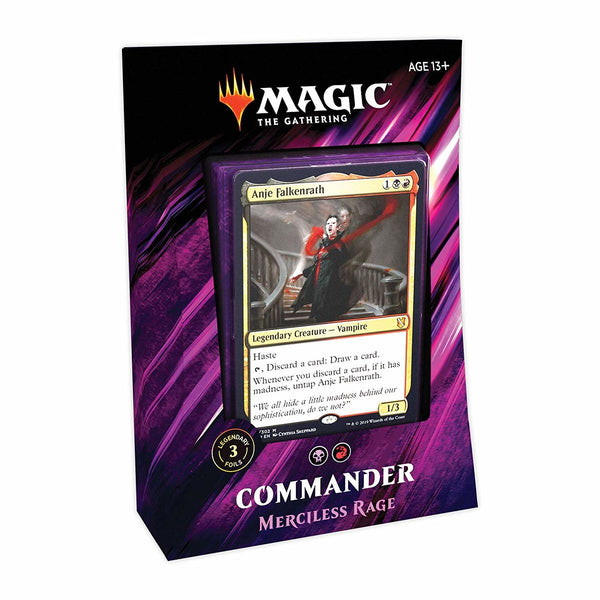 Magic The Gathering - Commander 2019 Deck BR Merciless Rage