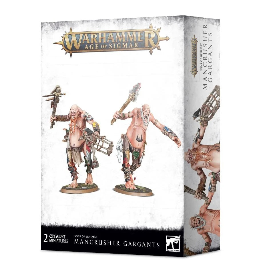 Warhammer Age of Sigmar - Sons of Behemat: Mancrusher Gargants (93