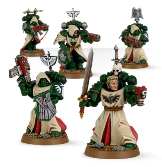 Warhammer 40K Dark Angels Company Veterans – T&N Games Ltd.