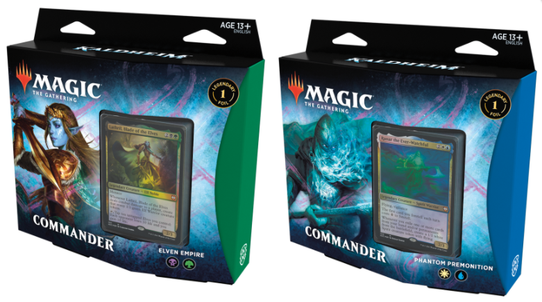 mtg kaldheim commander deck elven empire MTG