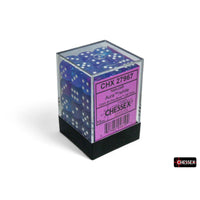Chessex Dice - 12mm 3d6 Nebula - Luminary - Aura/White CHX27967
