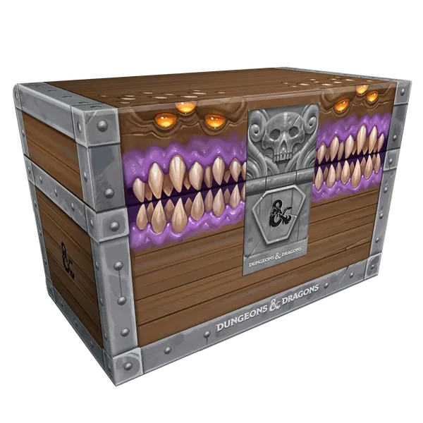 Dungeons and Dragons Mimic Treasure Chest Notebook