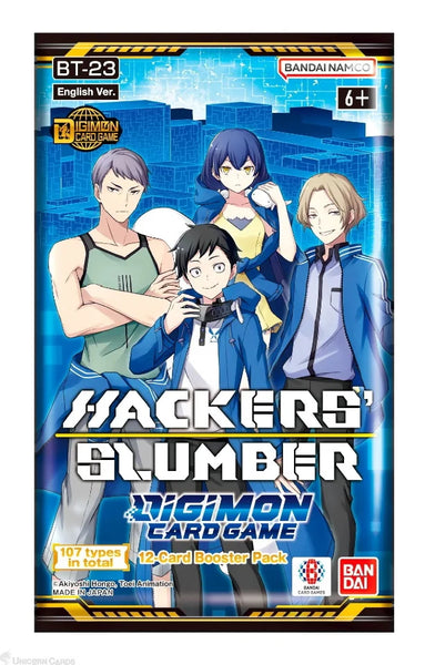 Digimon Card Game Booster Pack - Hackers' Slumber