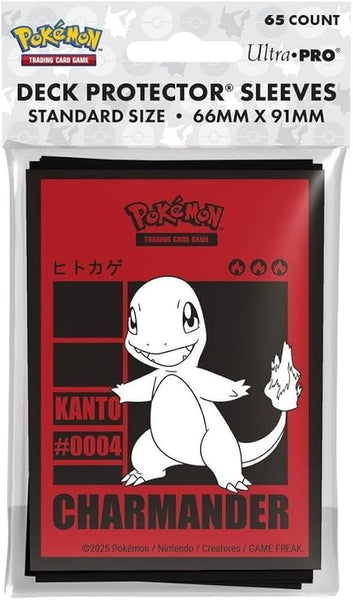 Ultrapro Pokemon Charmander 2025 65ct Sleeves