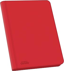Ultimate Guard 320 8-Pocket Zipfolio Xenoskin Red