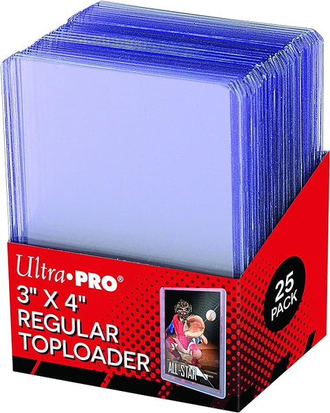 UP - 25ct 3"x4" Toploaders