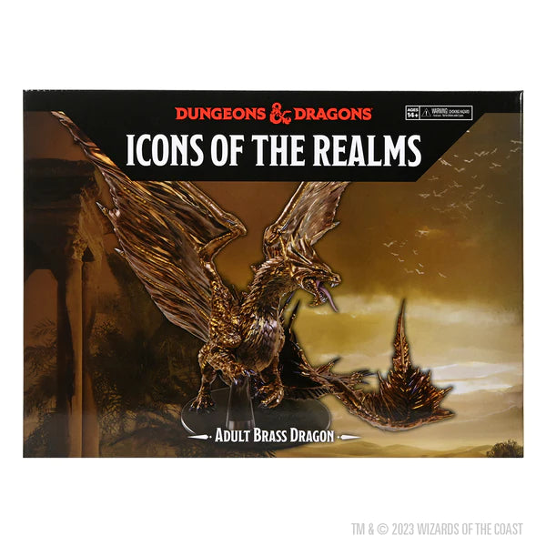 D&D Icons: Adult Brass Dragon