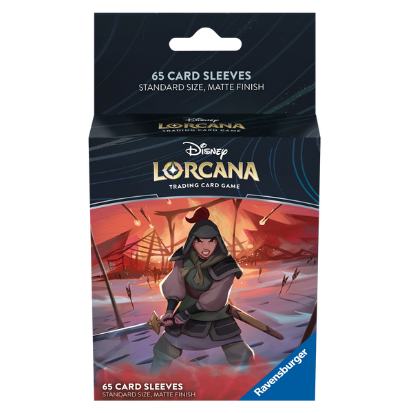 Lorcana Rise of the Floodborn Card Sleeves Mulan