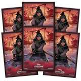 Lorcana Rise of the Floodborn Card Sleeves Mulan