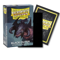 Dragon Shield Matte Black Outer 100ct for Triple Sleeving