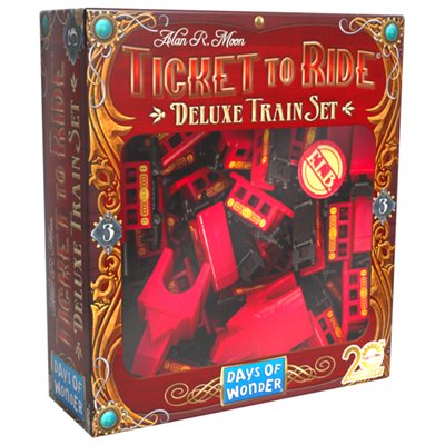 Ticket to Ride 20th Anniversary Deluxe Train Set - Red