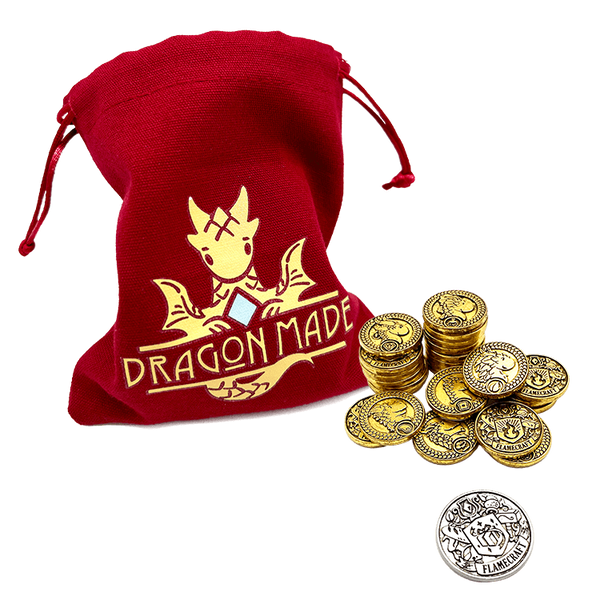 Flamecraft Dragon Metal Coins 2nd ED