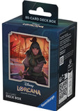 Lorcana Rise of the Floodborn Deck Box Mulan