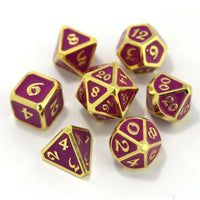 Die Hard Metal Dice - Polyhedral - Mythica AfterDark Neon Nightlife