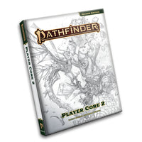 Pathfinder 2E Player Core 2 HC Sketch Cover