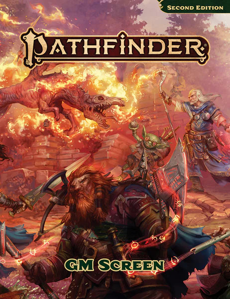 Pathfinder 2e Remaster Core GM Screen