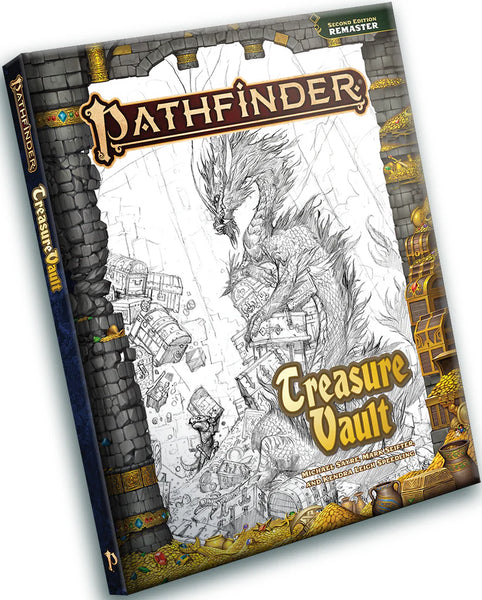 Pathfinder 2E - Treasure Vault Sketch Hard Cover