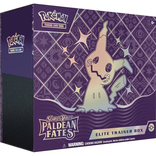 Pokemon Scarlet and Violet Paldean Fates Elite Trainer Box