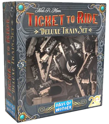 Ticket to Ride 20th Anniversary Deluxe Train Set - Black