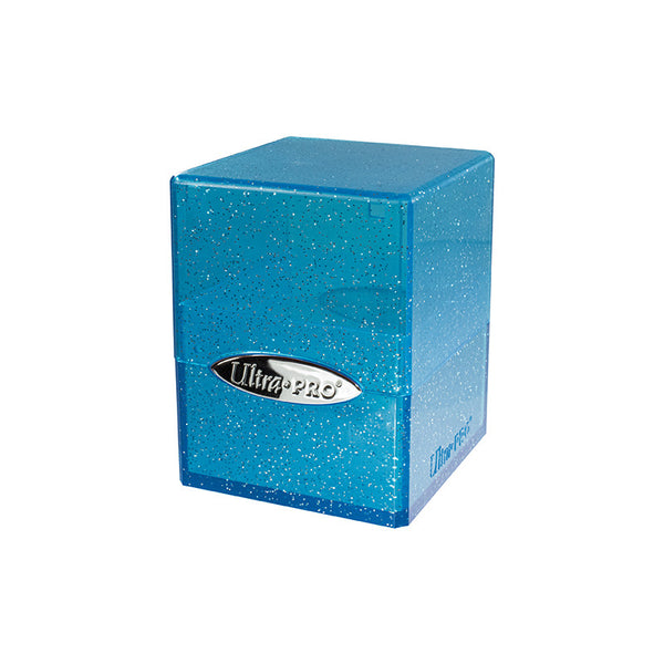 Ultra Pro Satin Tower Cube - Blue Glitter