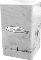 Ultra Pro Satin Tower Deckbox - White and Black