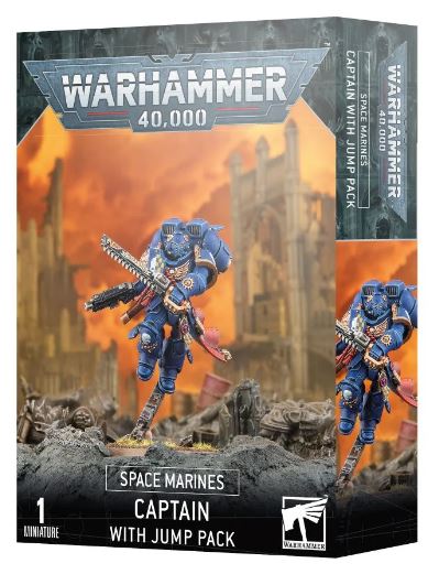 Warhammer 40K Space Marines Captain with Jet Pack 48-17