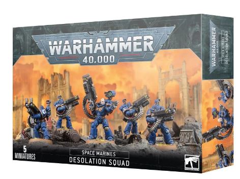 Warhammer 40K Space Marines Desolation Squad 48-74