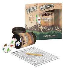 Yahtzee National Parks Travel Edition