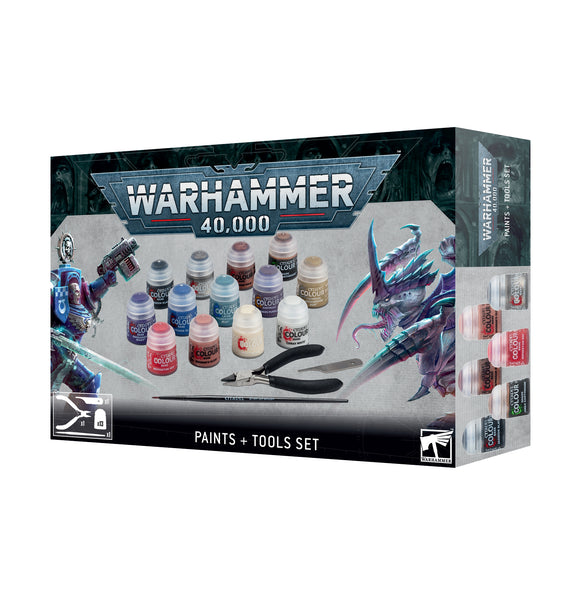 Warhammer 40,000 Paints + Tools Set 60-12