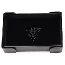 Die Hard Dice - Folding Dice Tray - Rectangle - Black Velvet