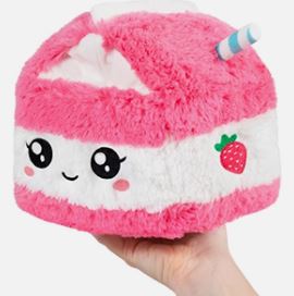 Mini Squishable Comfort Food Strawberry Milk Carton