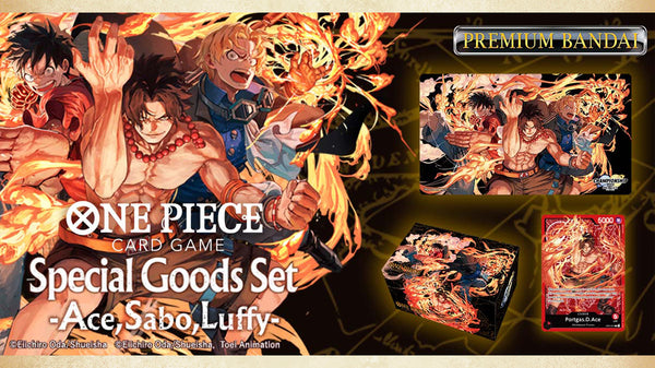 One Piece TCG Special Goods Set - Ace/Sabo/Luffy