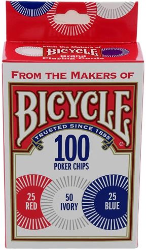 Bicycle 100 Poker Chips