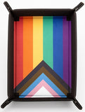Fanroll - Folding Dice Tray - Pride Flags