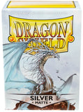 Dragon Shield Sleeves Standard Matte - 100ct Silver