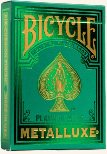 Bicycle Metalluxe Playing Cards Holiday Green