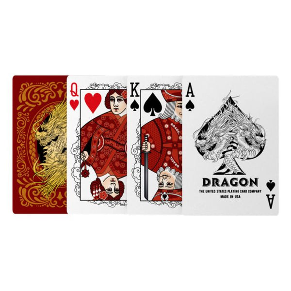 Bicycle Red Dragon Playing Cards