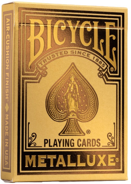 Bicycle Metalluxe Playing Cards Holiday Gold