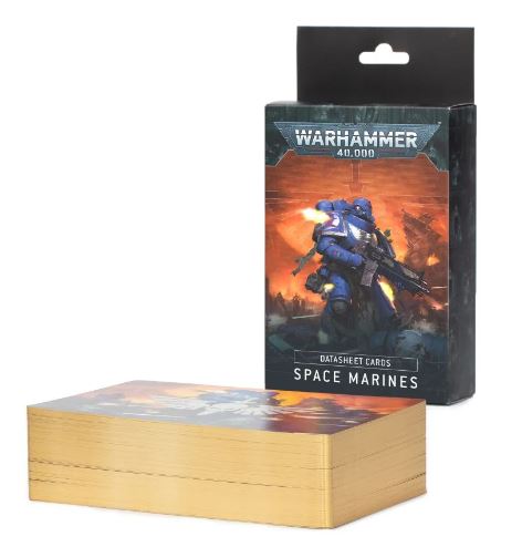 Warhammer 40K Datacards: Spaces Marines 10th Edition 48-02