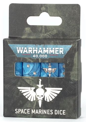 Warhammer 40K Dice: Spaces Marines 10th Edition 55-68