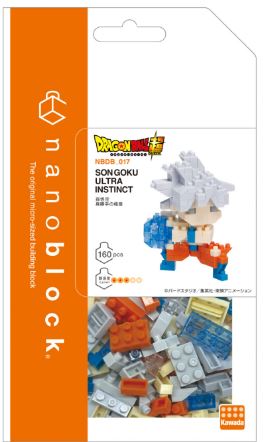 Nanoblock Dragon Ball Super Son Goku Ultra Instinct