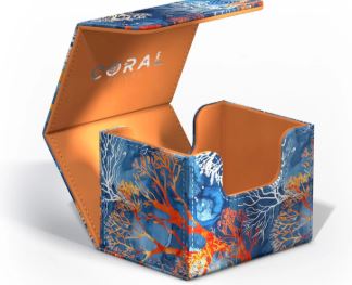 Ultimate Guard 100+ Xenoskin Deck Case - Coral Places Fiery Reef