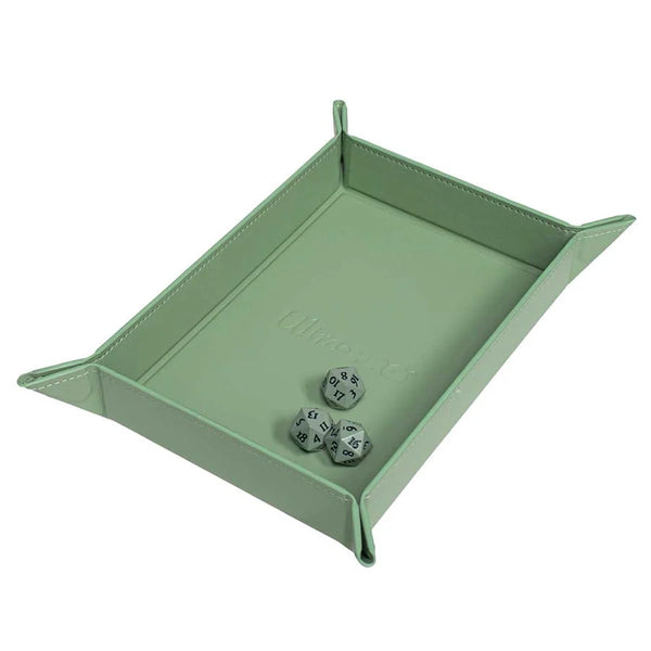 Ultra Pro - Folding Magnetic Dice Tray - Rectangle - Vivid Cool Matcha