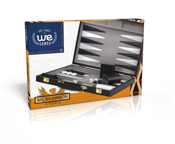 WE Games Backgammon Set 15"