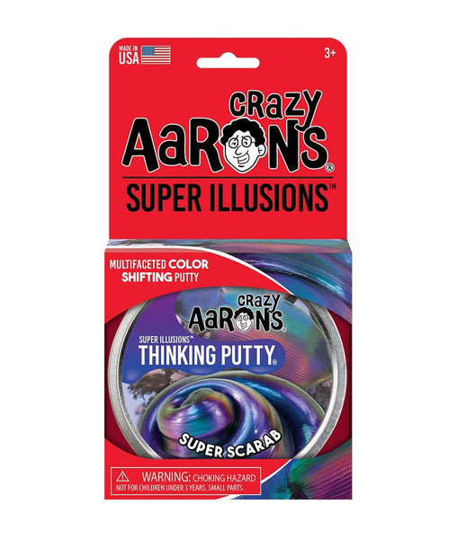 Crazy Aaron's Illusion Thinking Putty - Super Scarab