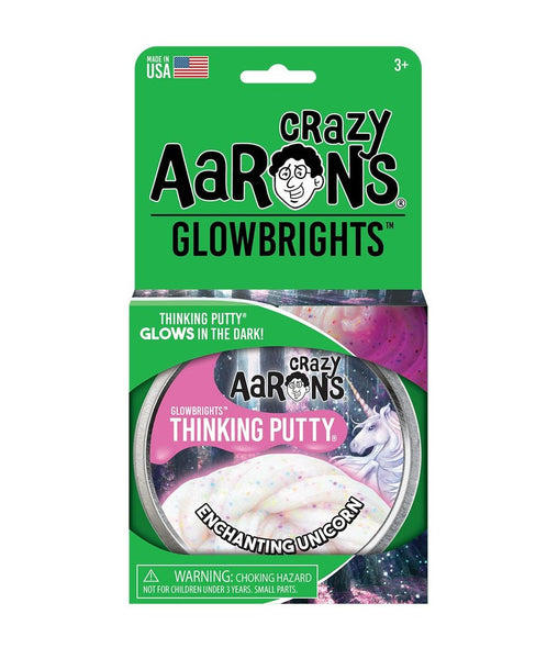 Crazy Aaron's Glowbright Thinking Putty - Enchanting Unicorn