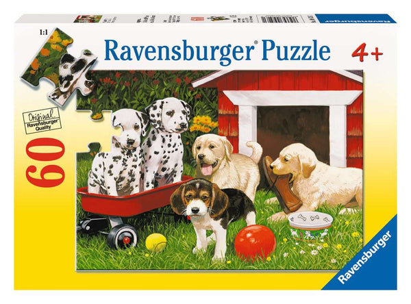 Puzzle 60pc Puppy Party 09526