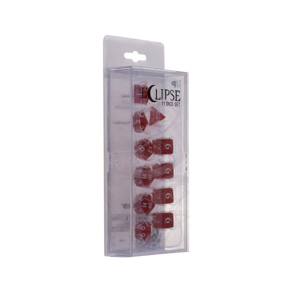 Eclipse 11 Dice Set - Apple Red