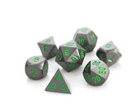 Die Hard Metal Dice - Polyhedral - Gunmetal Green