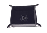 Die Hard Folding Dice Tray - Square - Black Velvet
